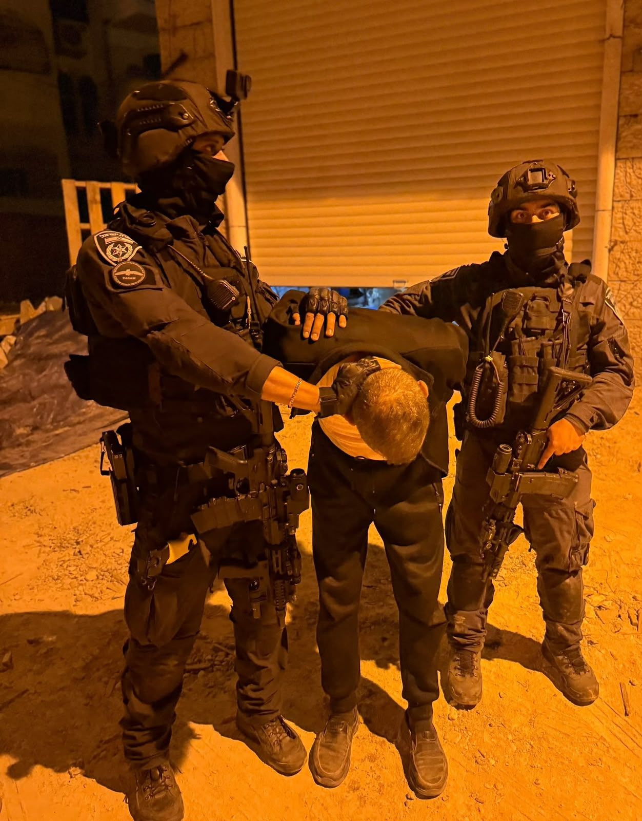 Arrest of the suspects