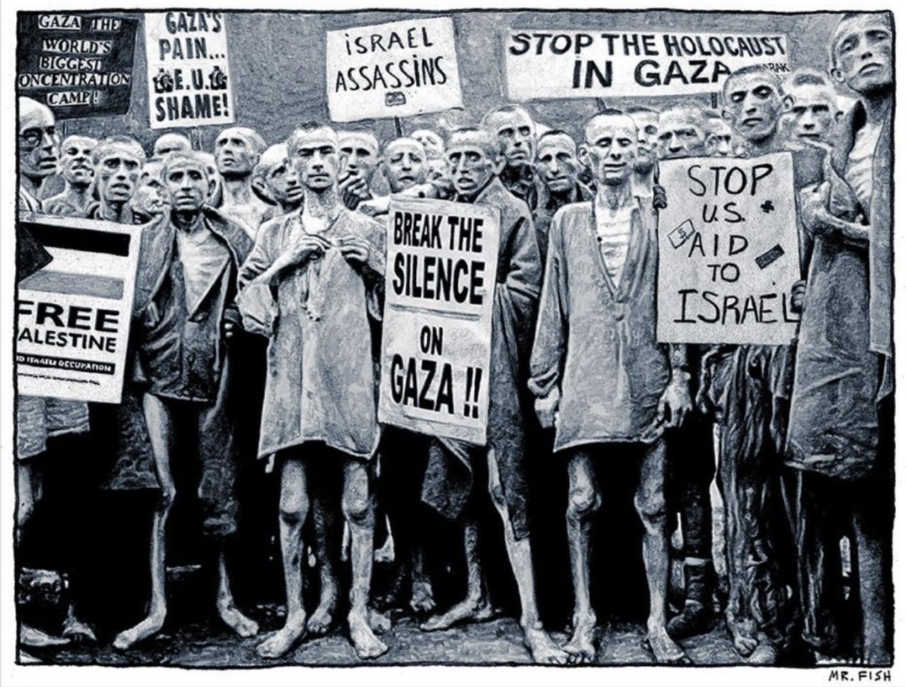 David Booth's horrific anti-Semitic cartoon