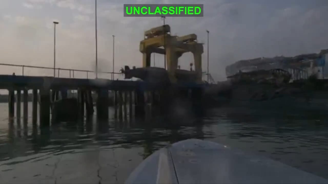 Attack in Iran using suicide boats