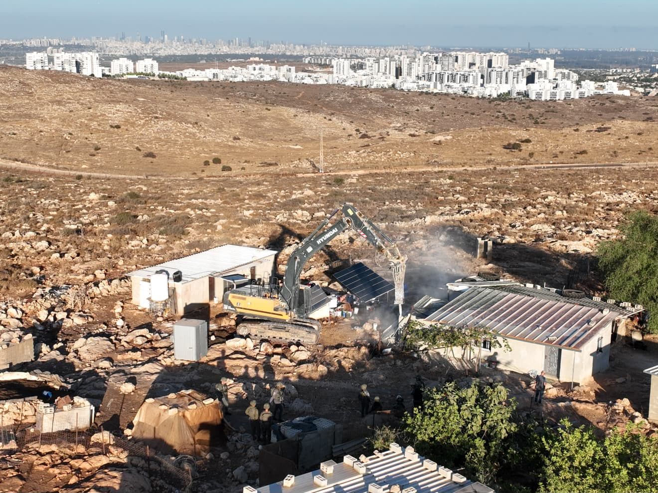 Demolition of structures today