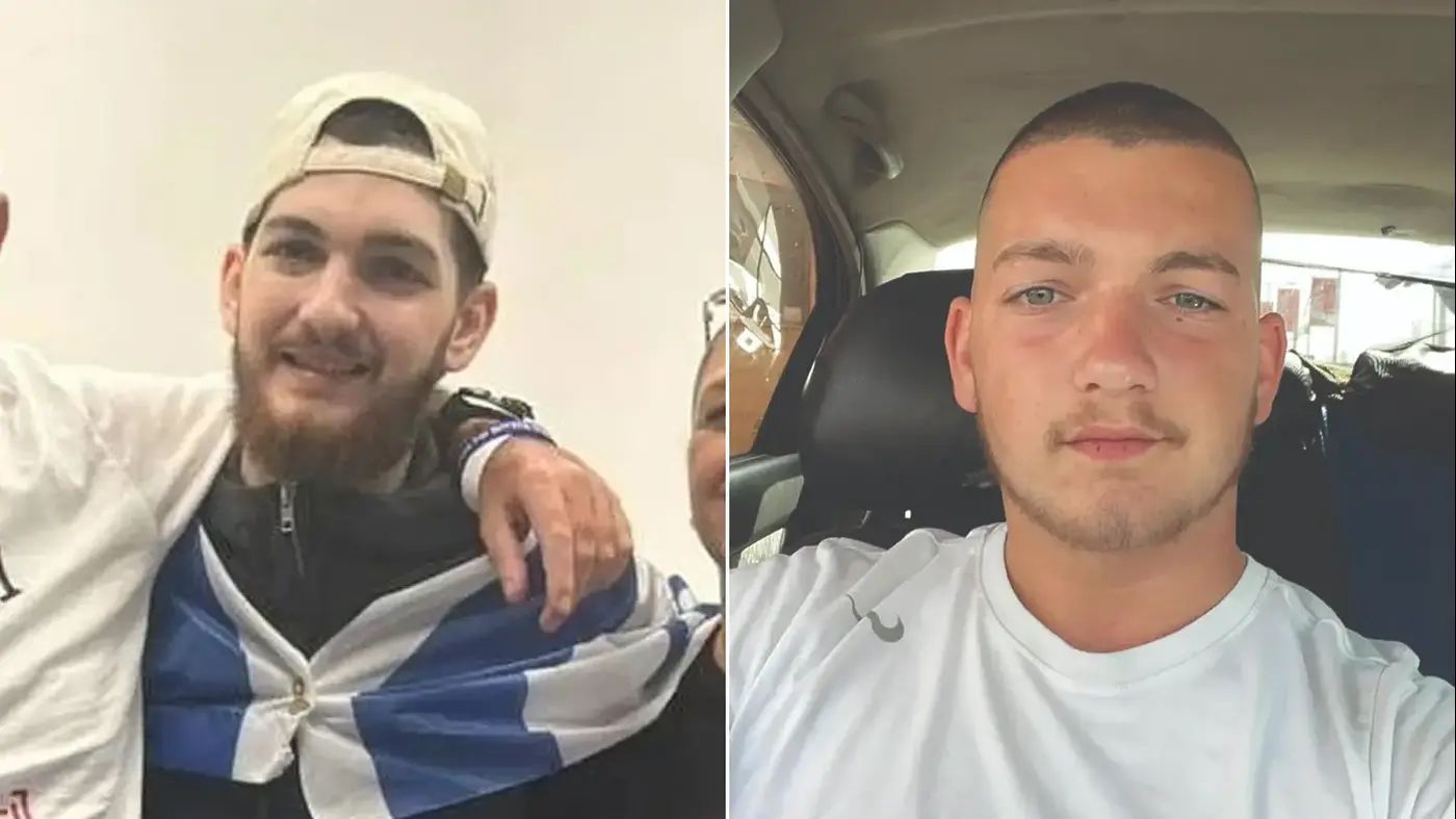Hostage Bar Kupershtein before and after Hamas captivity