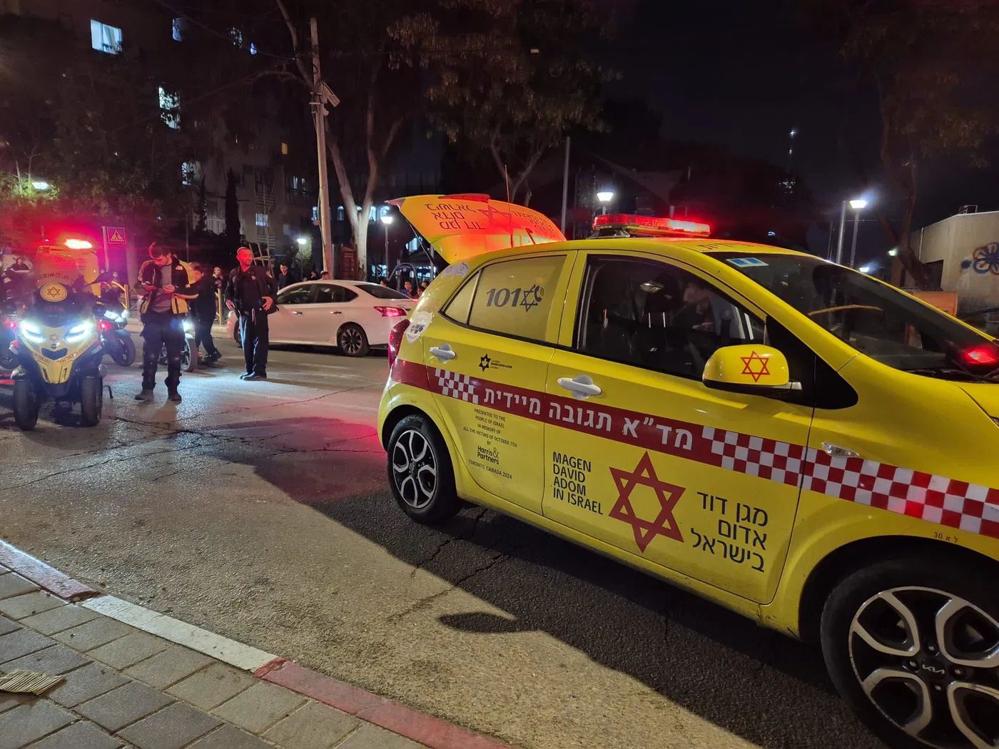 Scene of the accident