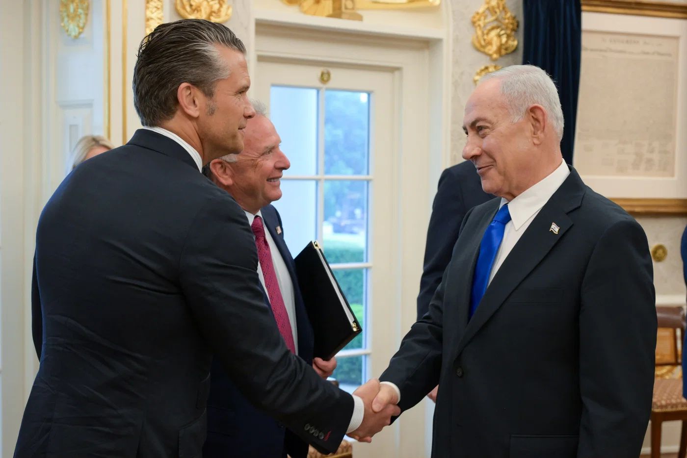 Prime Minister Benjamin Netanyahu in the White House