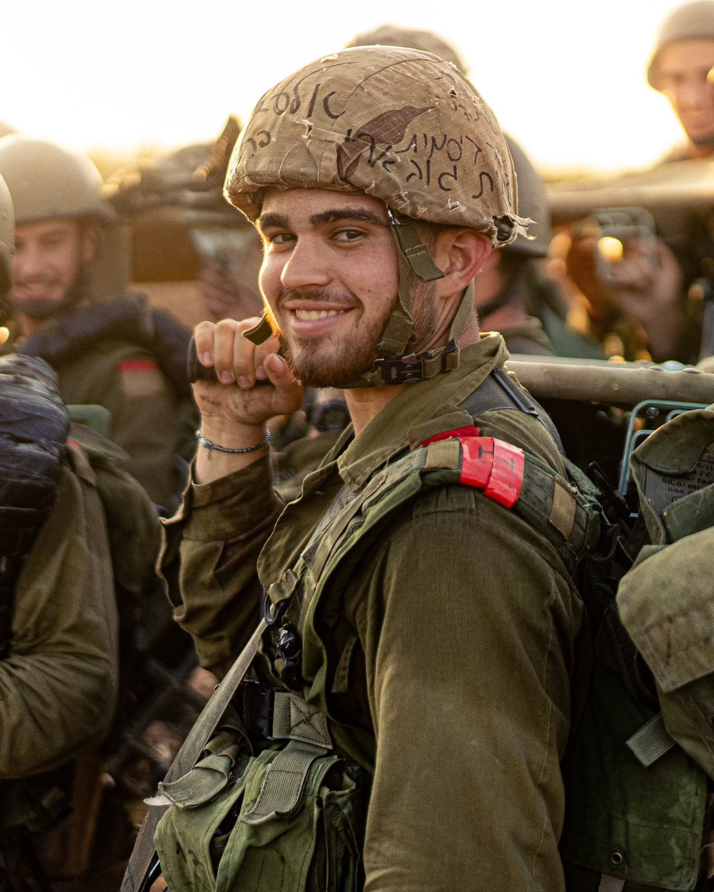 IDF soldier at the 'Masa Kumta'