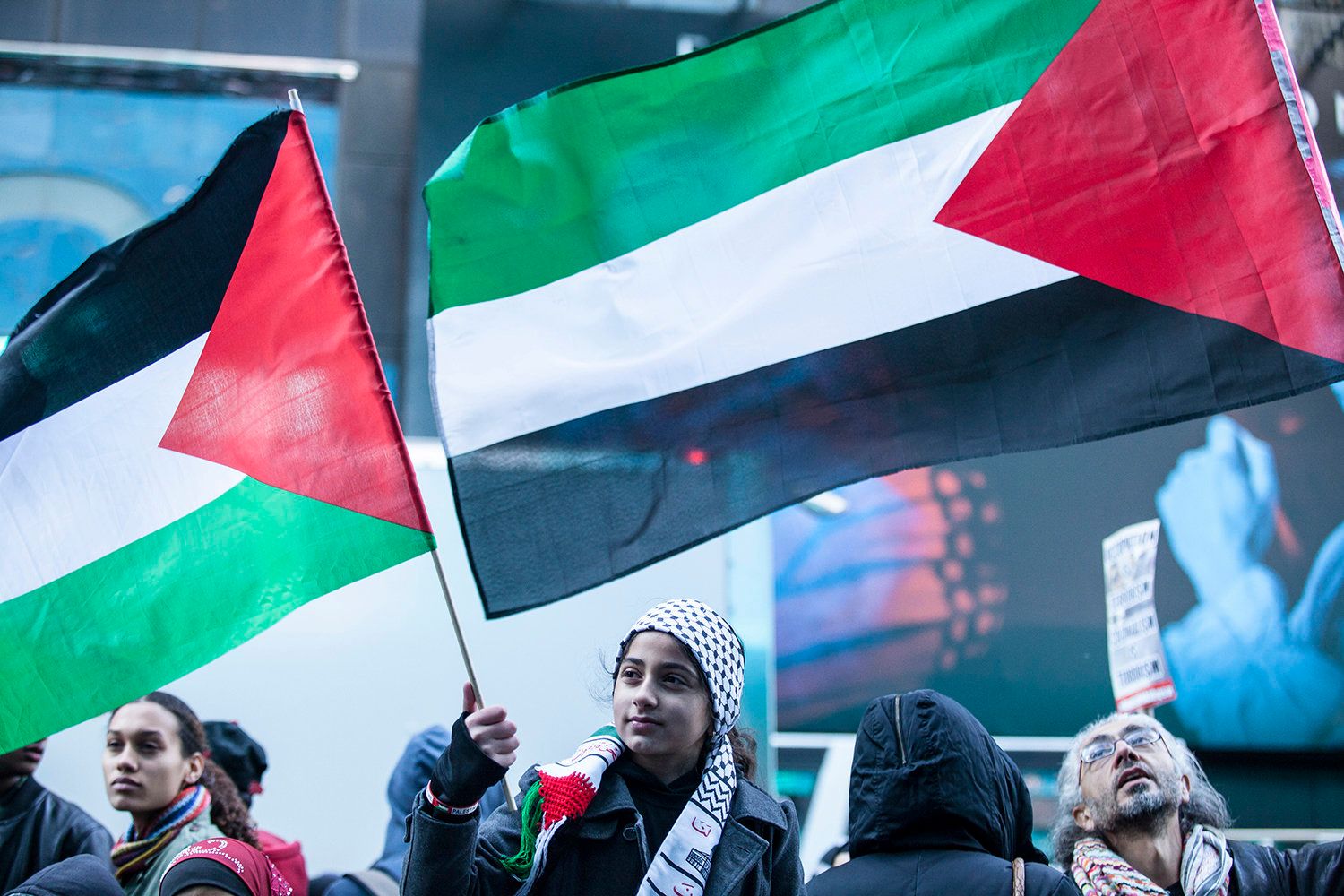 Pro-Palestine protest 