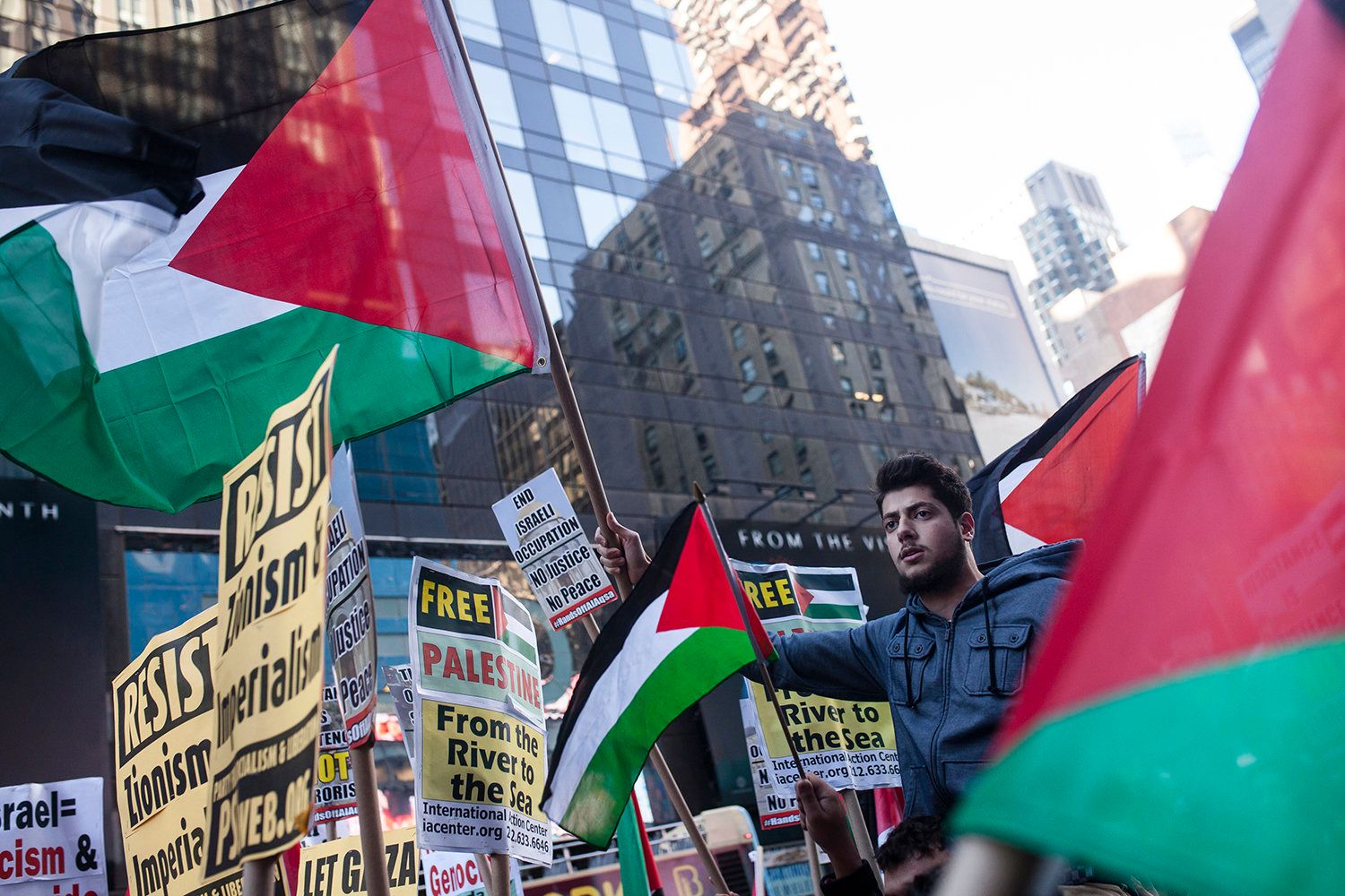 Pro-Palestine protest 