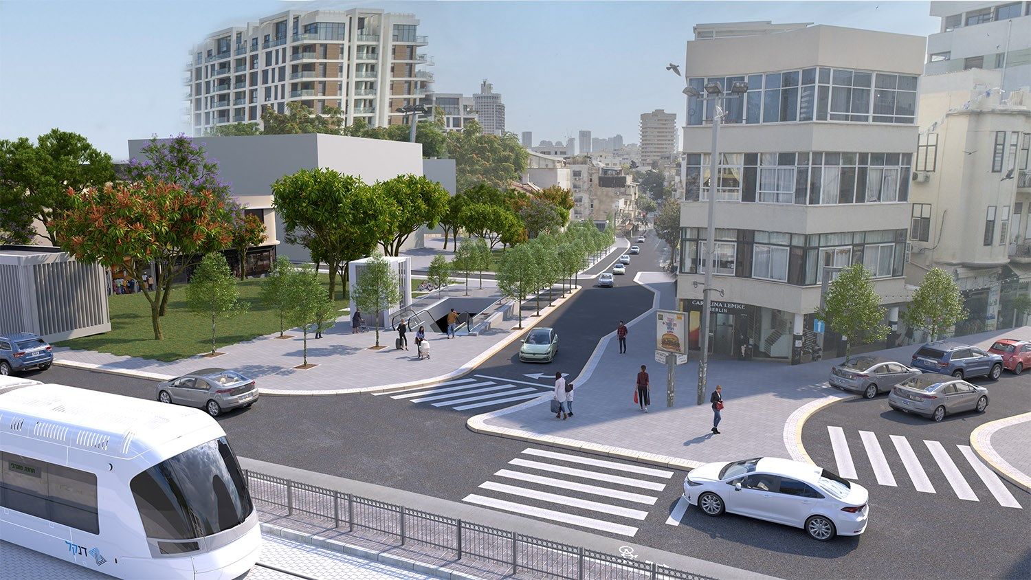 Magen David Intersection