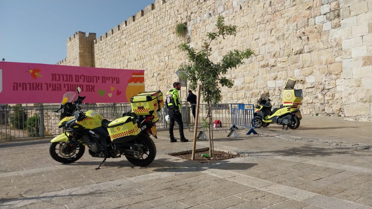 The scene of the attack