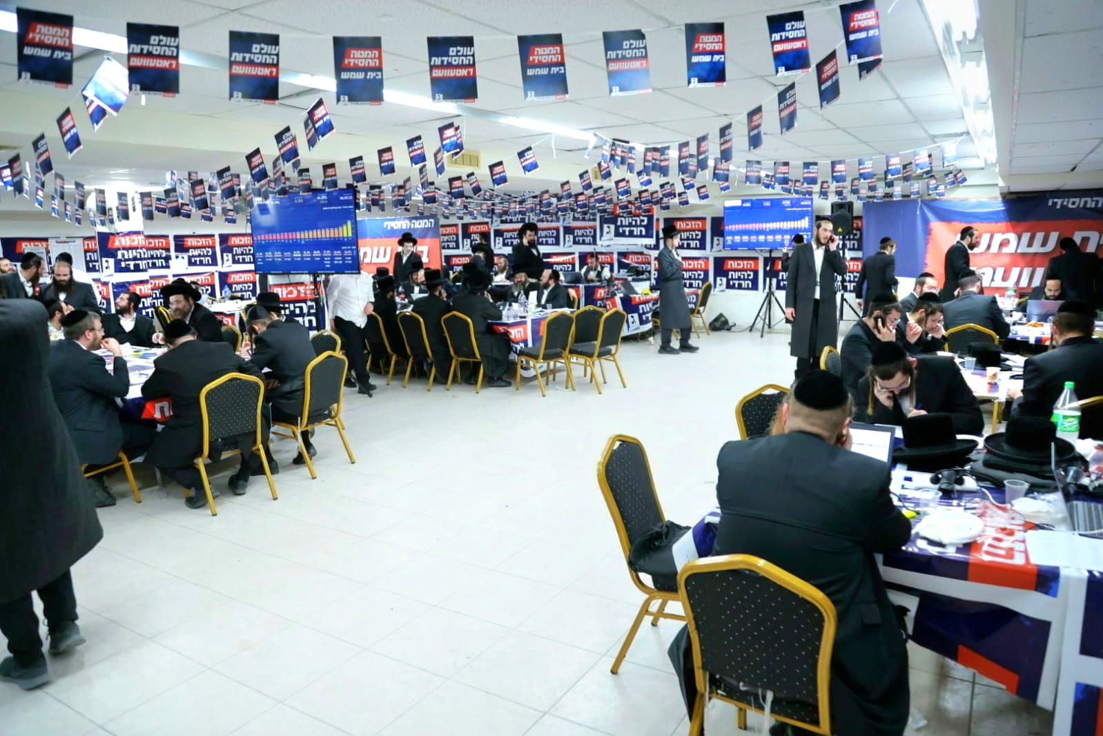 The Beit Shemesh campaign headquarters