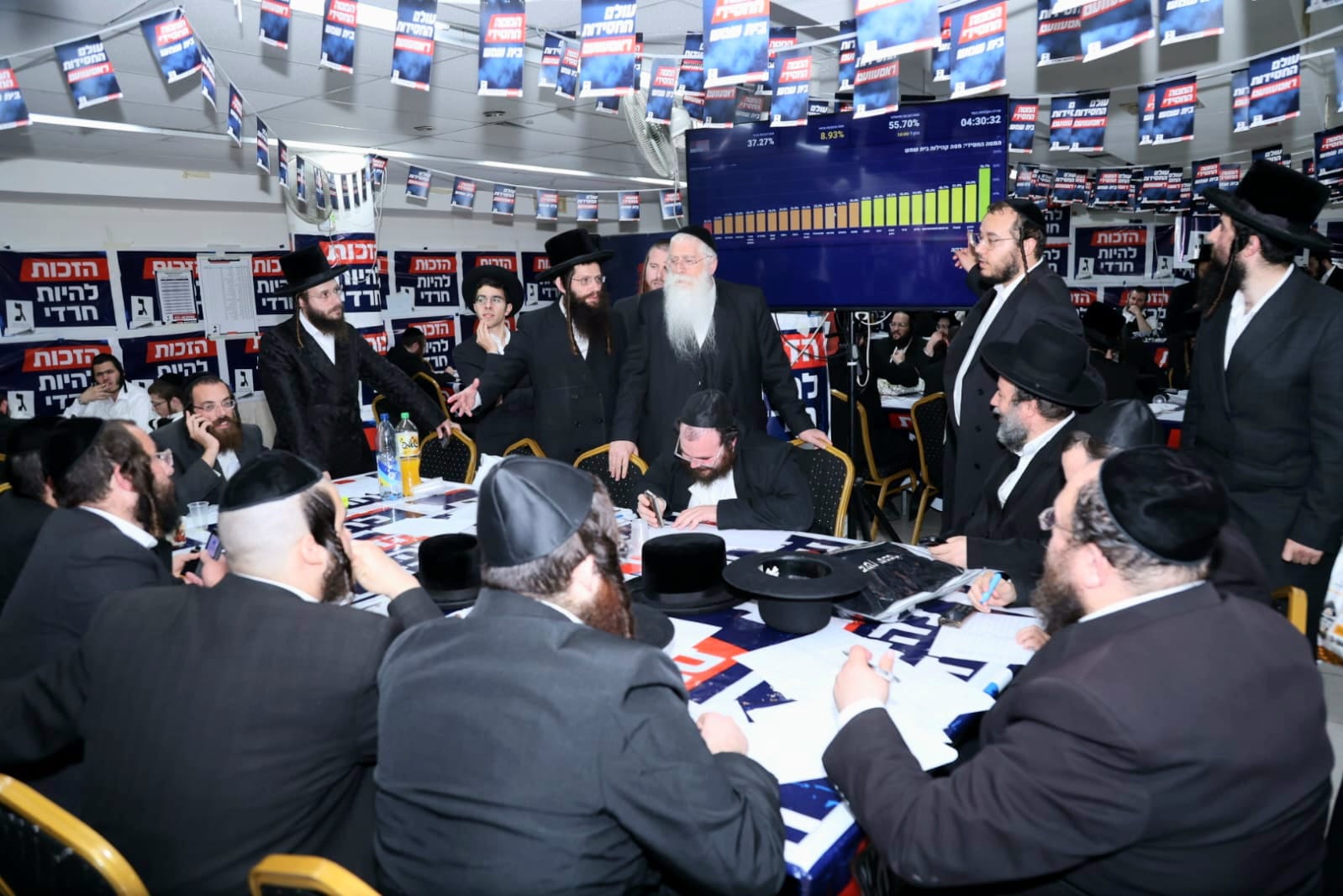 The Beit Shemesh campaign headquarters