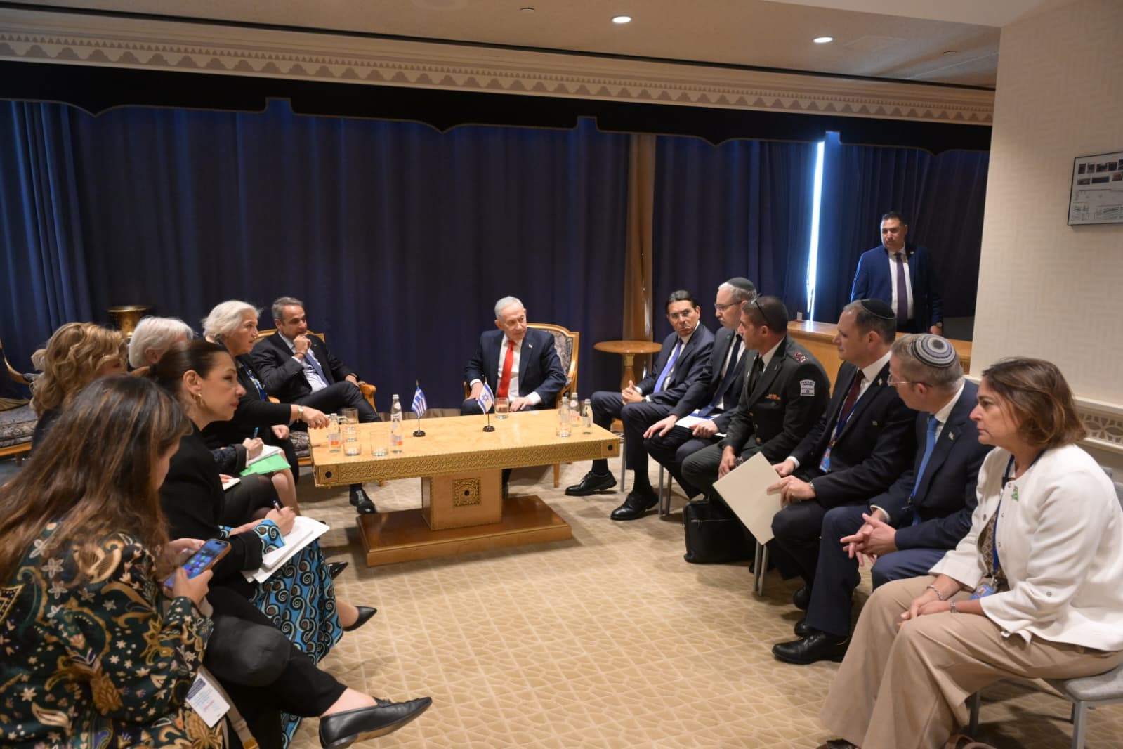 Netanyahu and Mitsotakis in meeting