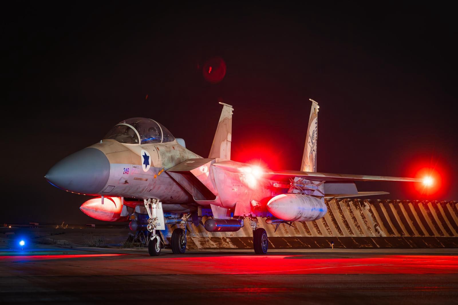 IDF planes after returning to base.