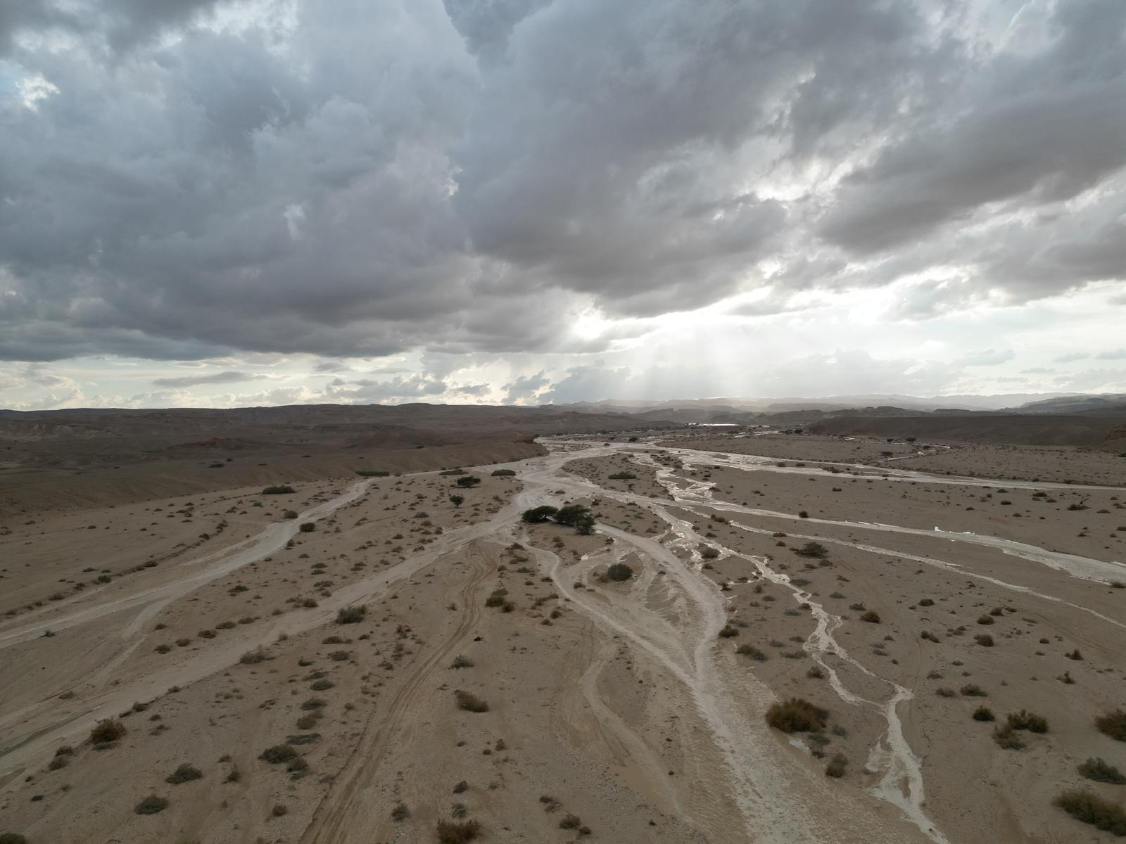 Flooding in South Israel