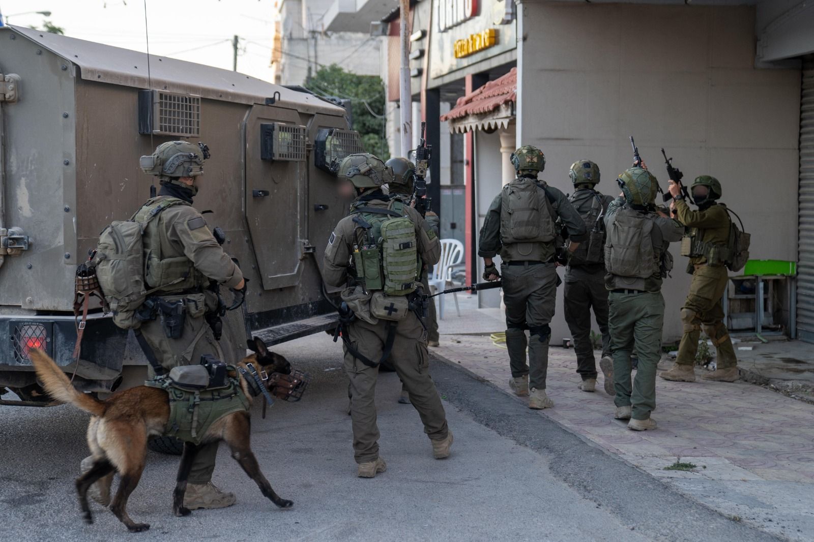 IDF operating in Samaria