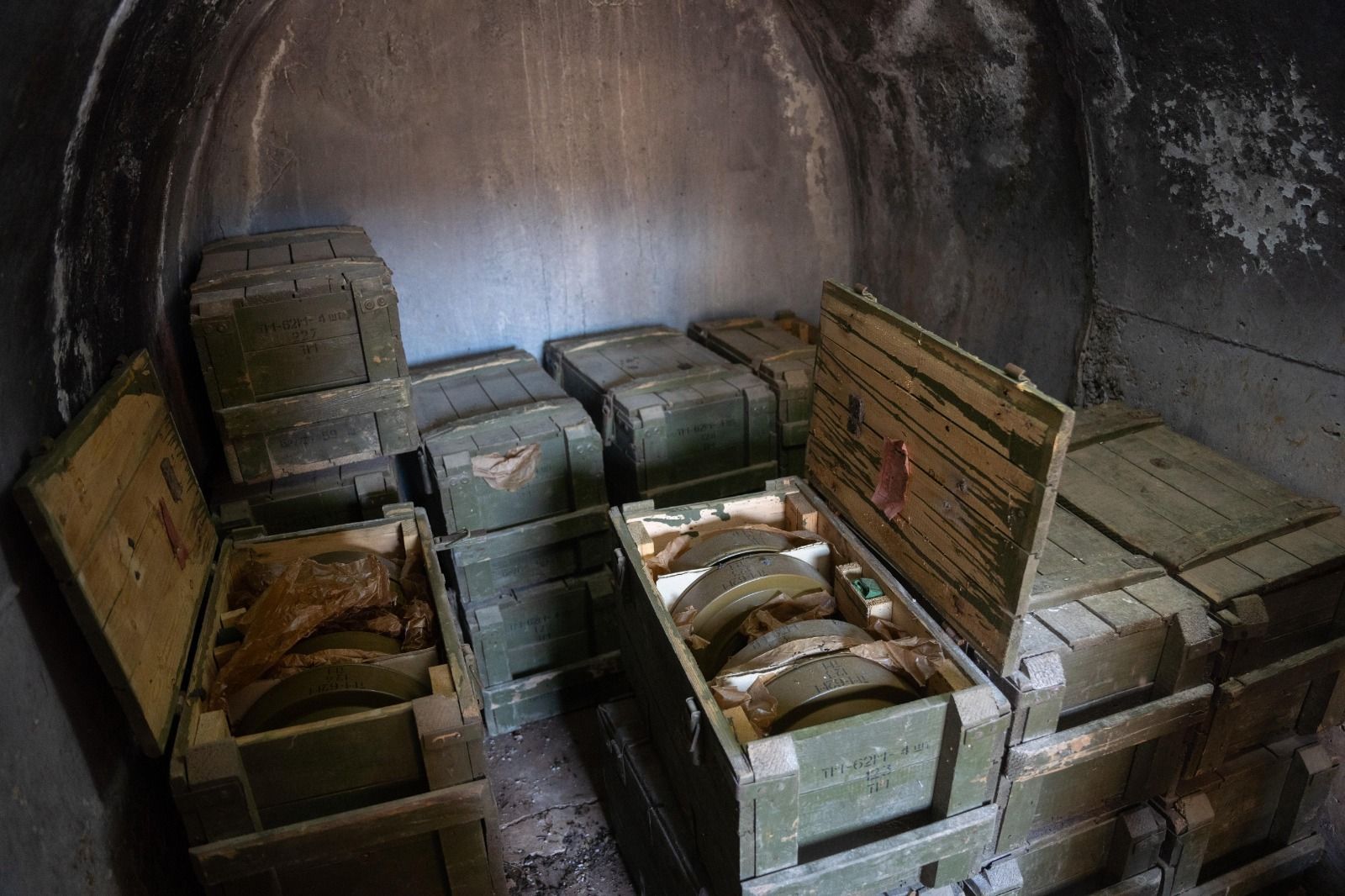 Weapons uncovered in the operation
