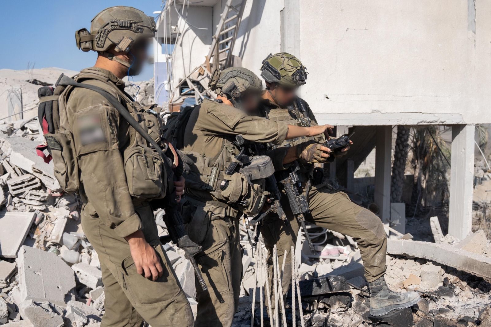 IDF operating in Gaza
