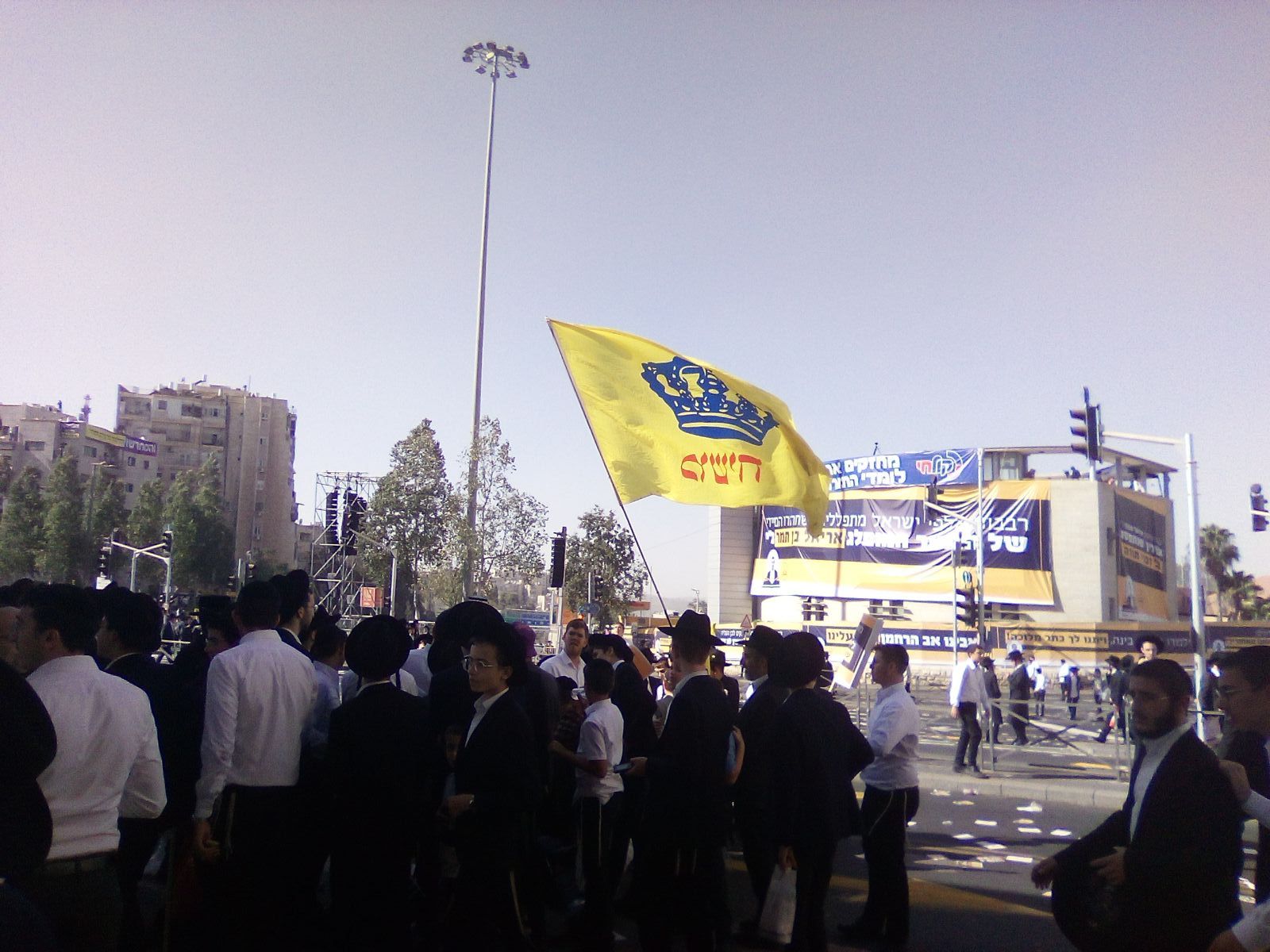 Chabad joins the rally