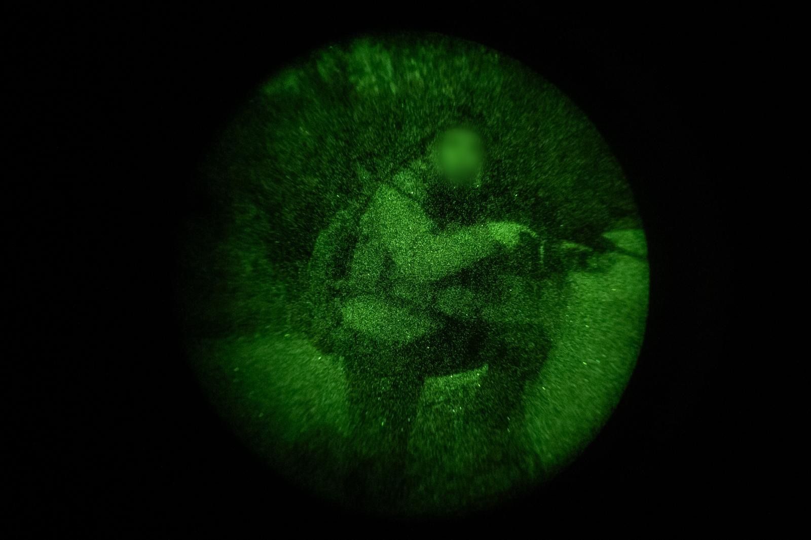 A Chashmonaim soldier operating in southern Lebanon.