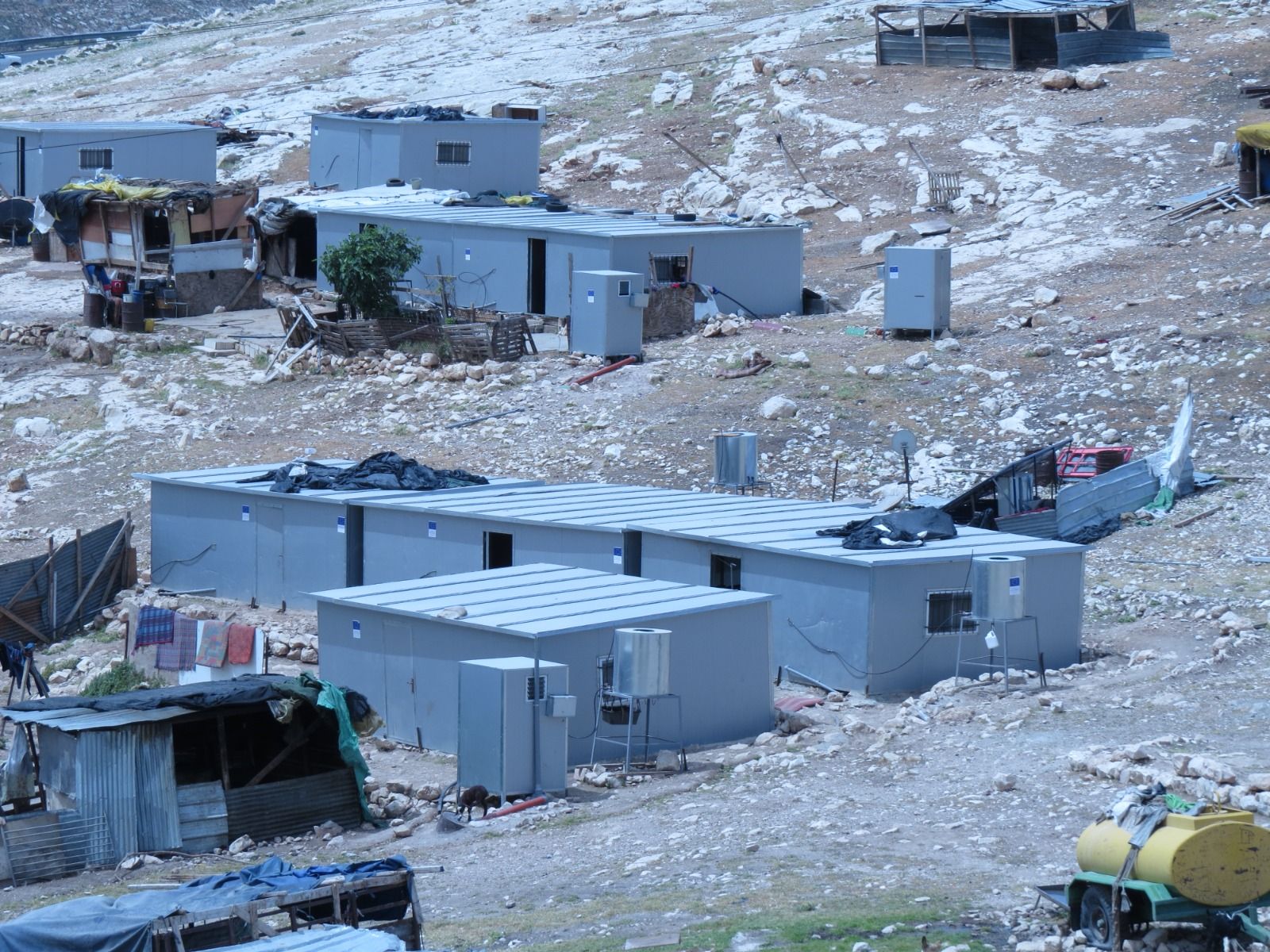  EU-funded illegal structures in Area C, Judea and Samaria