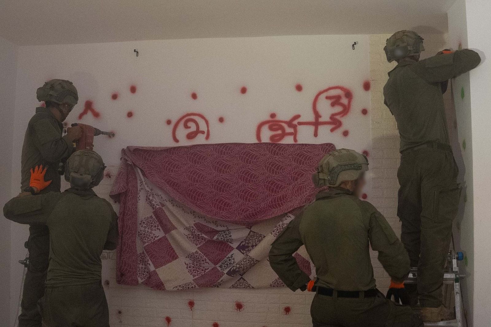 Demolishing the home of the terrorist