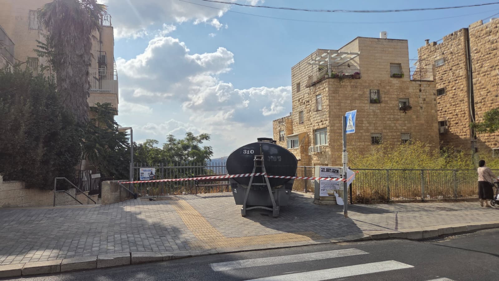 Water distribution facilities in Jerusalem
