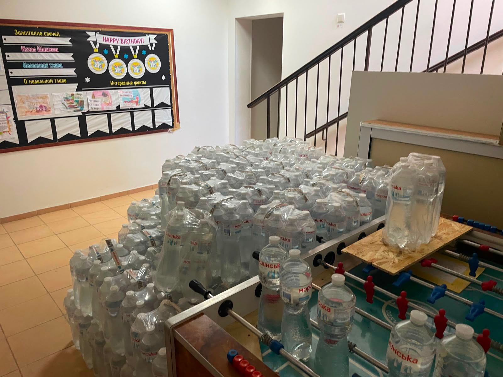 Water bottles 