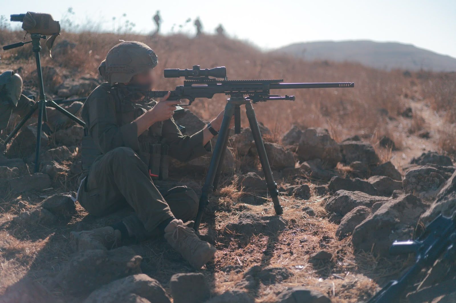 Reserve Battalion Shimon and regular Battalion Yonatan of the Hashmonaim Brigade in the northern sector
