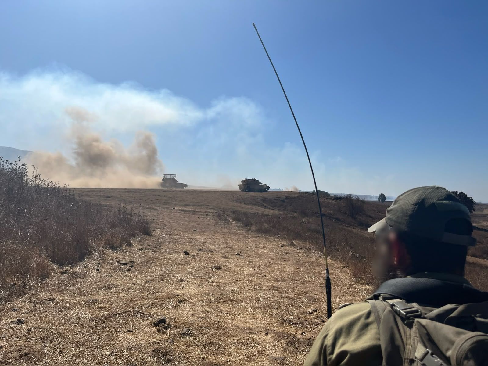Reserve Battalion Shimon and regular Battalion Yonatan of the Hashmonaim Brigade in the northern sector