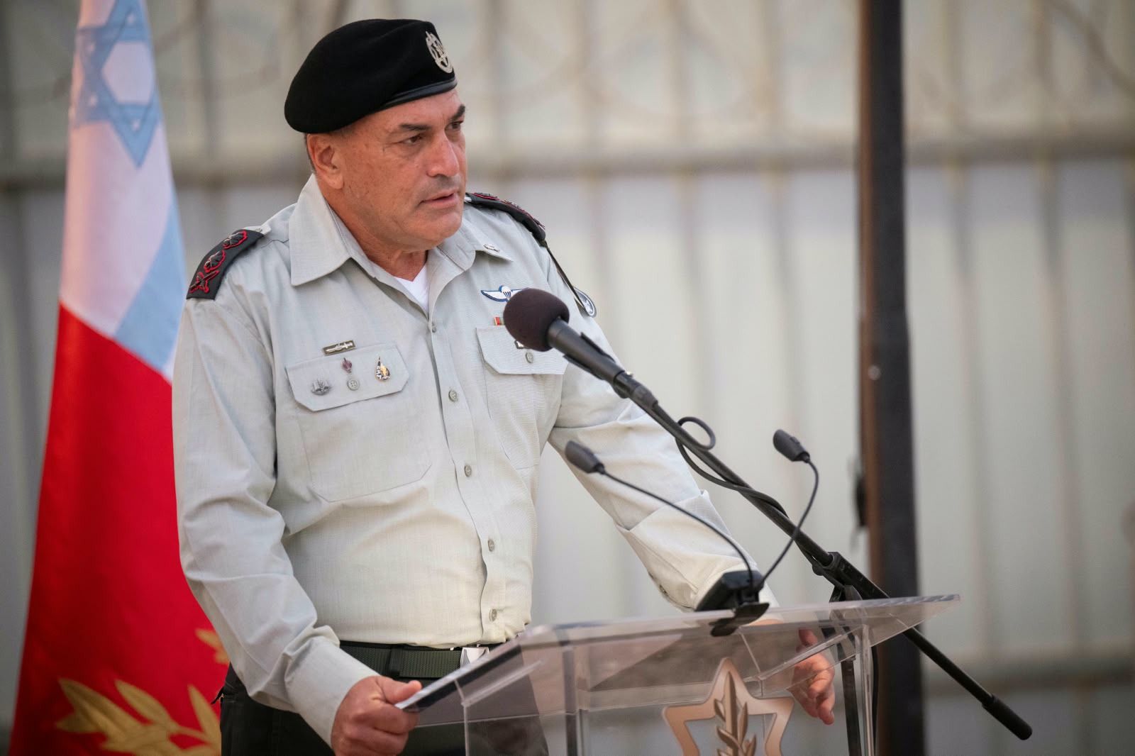Memorial ceremony of the General Staff Forum at Zikim base marking three years since the October 7 massacre