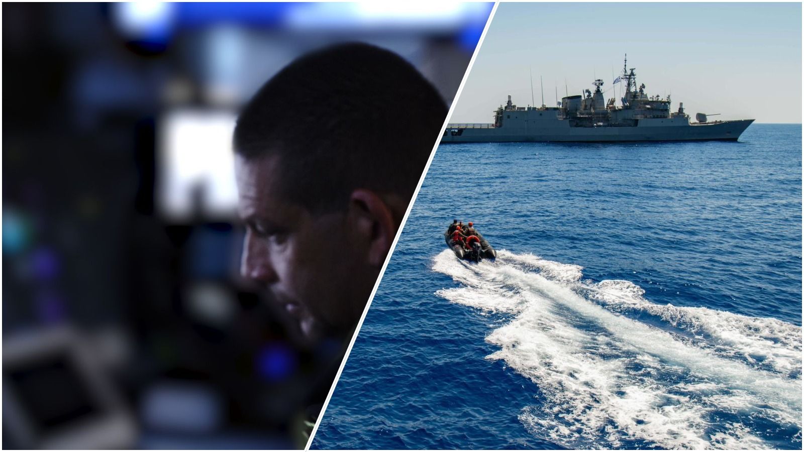 Security drills at sea and underground
