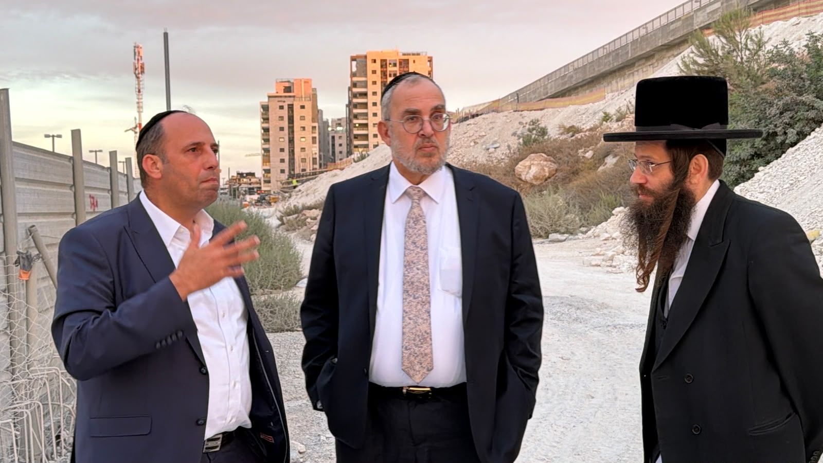 The Beit Shemesh construction tour