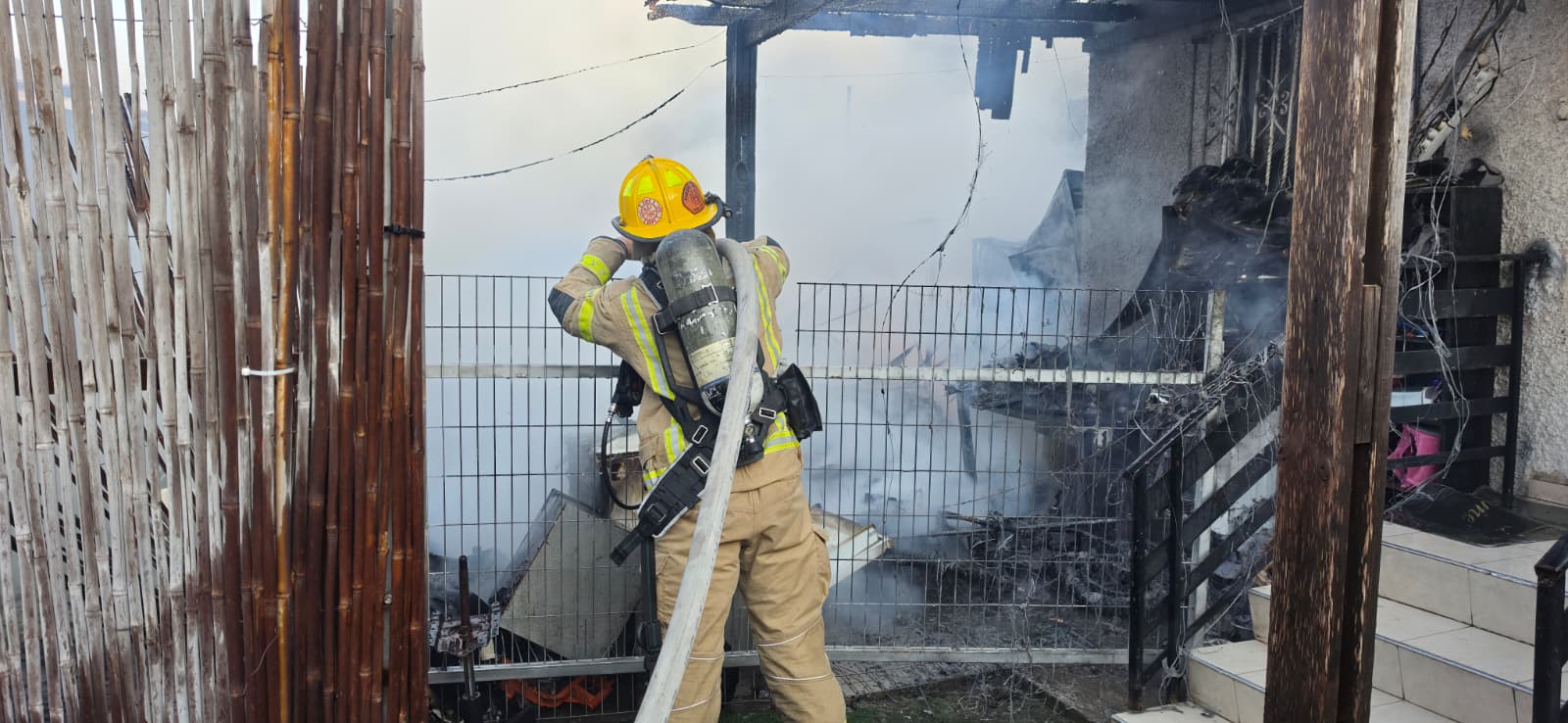 The Hadera fire
