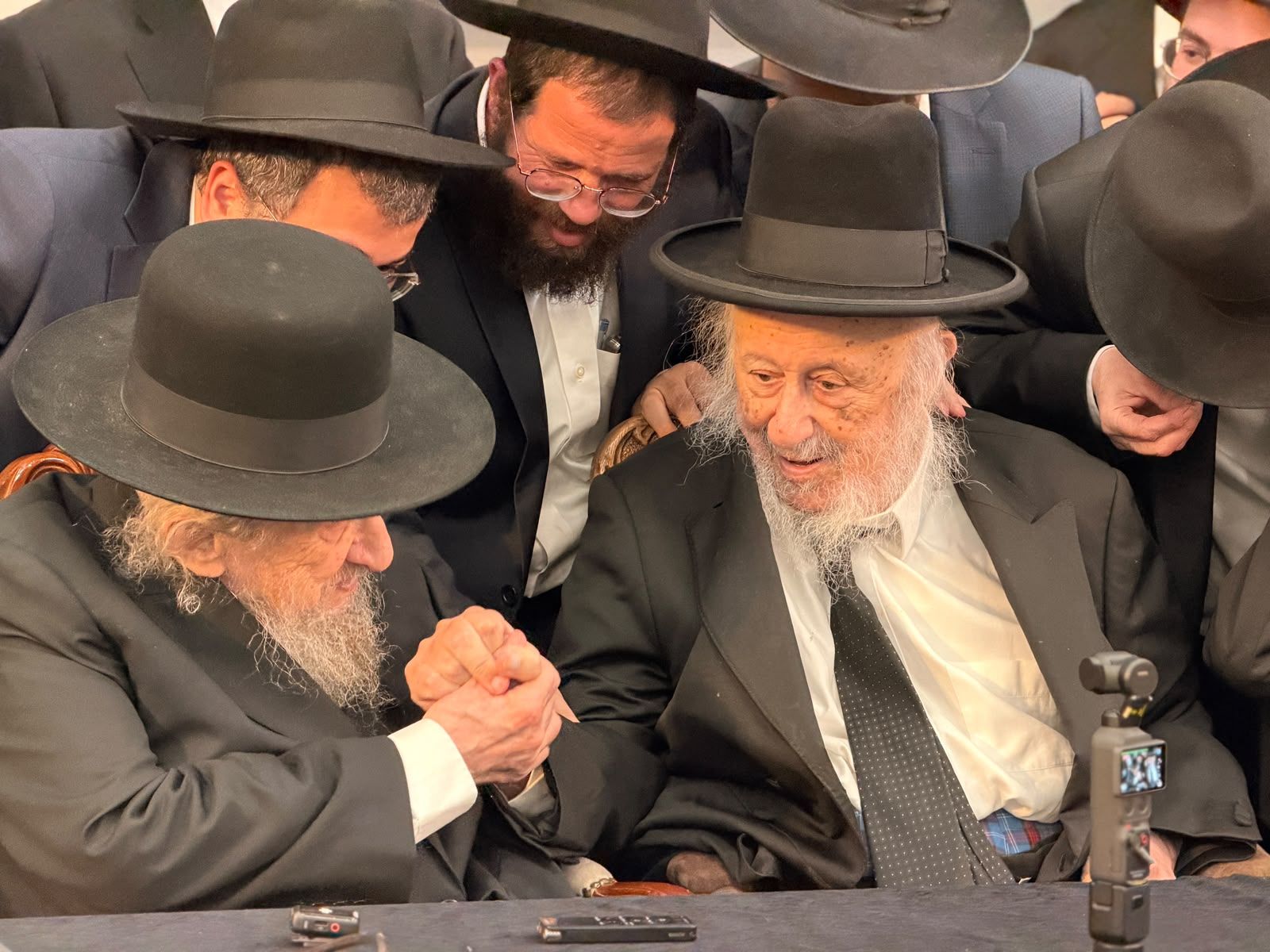 The gathering on Motzei Shabbos
