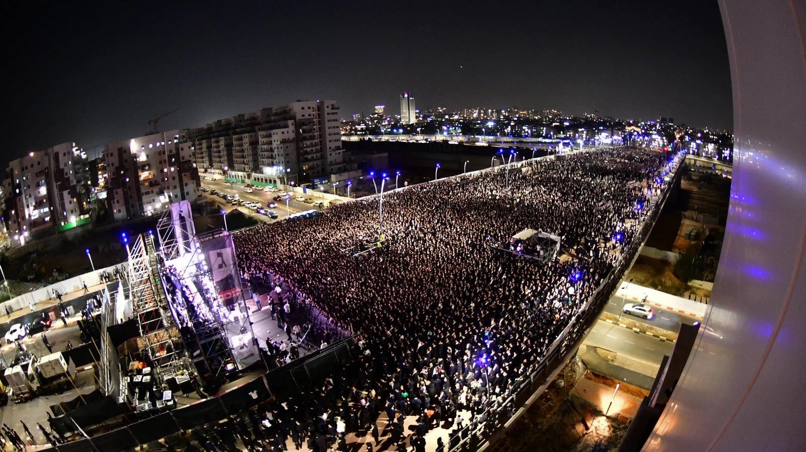 The Degel HaTorah rally in Bnei Brak