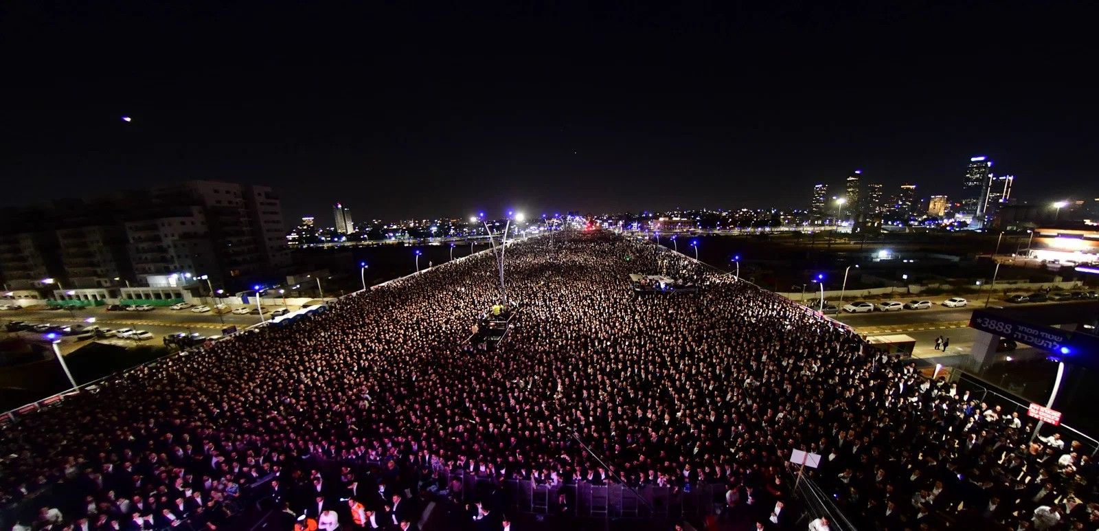 The Degel HaTorah rally in Bnei Brak