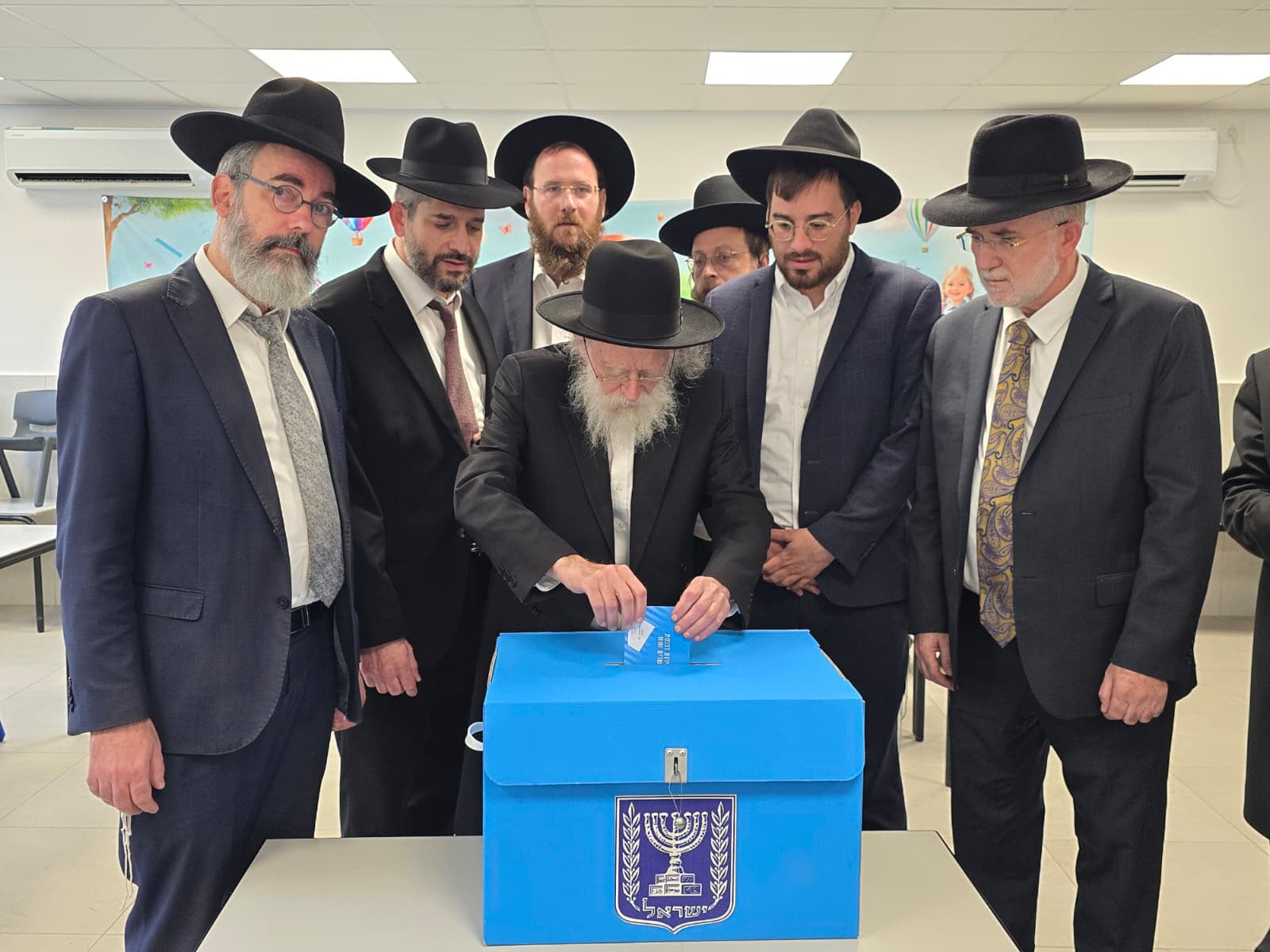HaRav Shimon Galai shlita voting