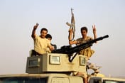 Violent battles between government forces and Houthi rebels in the north of Hajjah Governorate, bordering Saudi Arabia