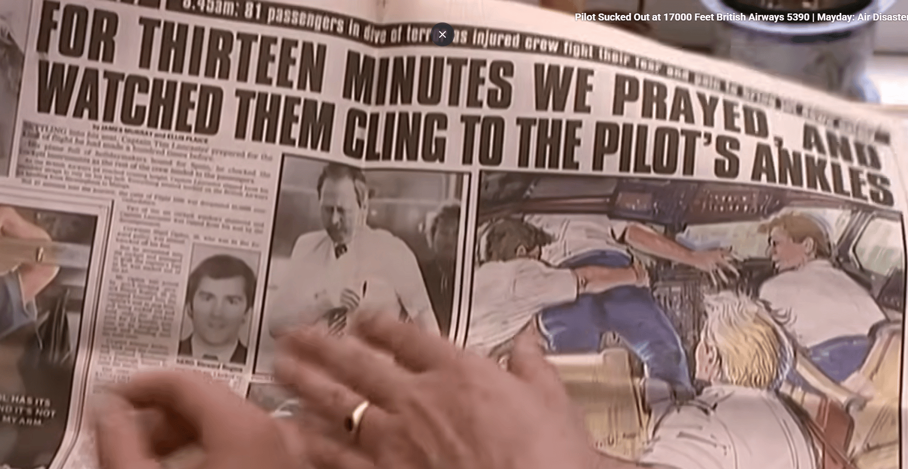 Pilot making headlines