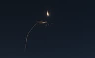 Missile interceptors over Israel from Iran