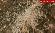 Satellite images of South Lebanon