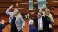 Kosovo Lawmaker Throws Eggs at Prime Minister