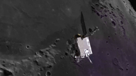 NASA's LRO Spacecraft Orbiting the Moon
