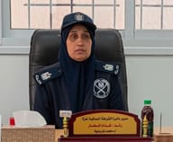 Brigadier General Fatina Abdel-Jabbar Al-Sachar, 42, who headed the women's police department.