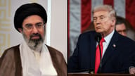 Right: Trump; Left: Khamenei