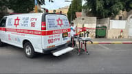 Scene of the incident in Holon
