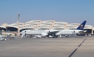 King Khalid International Airport in Riyadh. Illustration