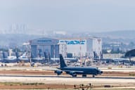 Refuelling aircraft at Ben Gurion Airport
