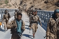 Ethiopian forces advancing