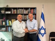 Yair Golan and Mansour Abbas