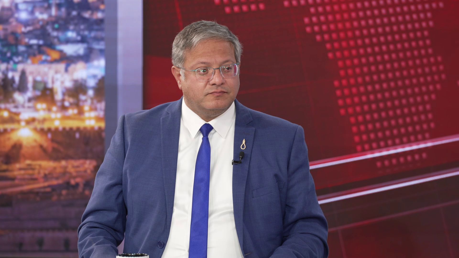 Ben Gvir is interviewed by Kikar HaShabbat